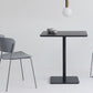 Metal Industrial Square Dining Table Solid Wood Top Indoor Table with Pedestal Base Clearhalo ' dining_table' 'Dining Tables & Seating' 'Dining Tables' 'furn' 'furn_dining_table' 'Furniture' 'furniture_dining_table' 'Kitchen & Dining Furniture' 'kitchen&dining_furn' 'kitchen' 'kitchen_dining_table' 1200x1200_94d6e4f7-5000-4d3a-9604-f12e7746dbb2