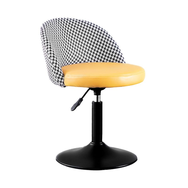 Contemporary Adjustable Height Footrest Barstool Matte Finish Upholstered Stool Clearhalo 'Bar Furniture' 'Bar Stools' 'bar_stools' 'Furniture' 'furniture_bar_stools' 'Kitchen & Dining Furniture' 1200x1200_94d7a328-03fc-4911-9ab0-9f2a04cc5bd0
