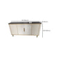 Glam Sideboard Cabinet Stone e Server a buffet ingegnerizzato in legno