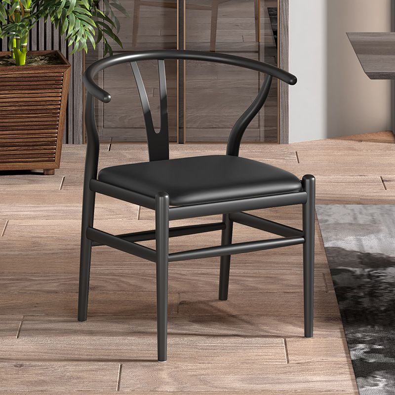 Industrial Style Dining Chairs Iron Arm Dining Chairs for Kitchen Use Clearhalo 'Dining Chairs' 'Dining Tables & Seating' 'dining_chair' 'furn' 'furn_dining_chair' 'Furniture' 'Kitchen & Dining Furniture' 1200x1200_94d7c95e-0c6d-4547-b568-6c33ac22e6f3