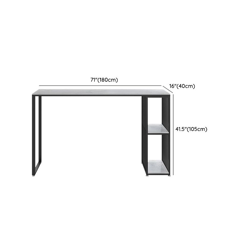 Modern Bar Table Set 1/2/3 Pieces Faux Marble Counter Table with Upholstered Stools Clearhalo 'Bar Furniture' 'furn' 'furn_home_bar_bar_sets' 'Furniture' 'Home Bars & Bar Sets' 'home_bar_bar_sets' 'Kitchen & Dining Furniture' 1200x1200_94d7ee1d-a014-4d6d-9d07-7283e6c3b4e1