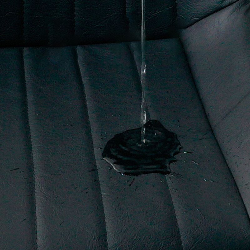 Metal Contemporary Side Chair PU Leather Solid Back Chair Indoor Dining Chairs Clearhalo ' kitchen&dining_furn' 'Dining Chairs' 'Dining Tables & Seating' 'dining_chair' 'Furniture' 'furniture_dining_chair' 'Kitchen & Dining Furniture' 'kitchen' 1200x1200_94d92509-a19c-4150-946f-4fc82162e88c