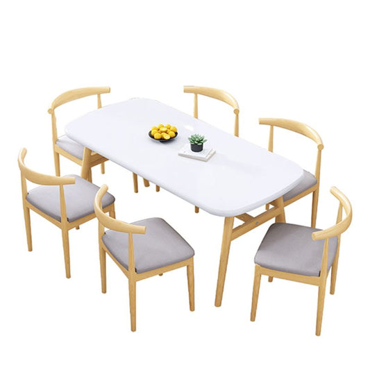 Modern Kitchen Wood Furniture of Standard Height Formal Dining¬†Room¬†Table¬†Set Clearhalo 'Dining Room Sets' 'Dining Tables & Seating' 'dining_room_set' 'furn' 'furn_dining_room_set' 'Furniture' 'furniture_dining_room_set' 'Kitchen & Dining Furniture' 'kitchen&dining_furn' 'kitchen' 1200x1200_94da1493-b780-4e8a-8d0b-672f250cc4b7