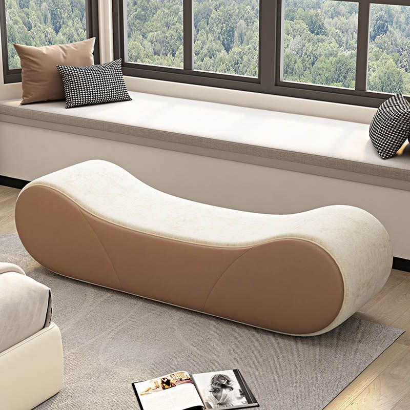 Bedroom Bench Modern Seating Bench with Upholstered , 19.5-inch W Clearhalo 'Benches' 'Chairs & Seating' 'furn' 'furn_benches' 'Furniture' 'Living Room Furniture' 1200x1200_94daed03-0aa3-4df9-98c1-0757ede8007b