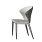Kitchen Contemporary Side Chair Gray Legs Wingback Dining Chair