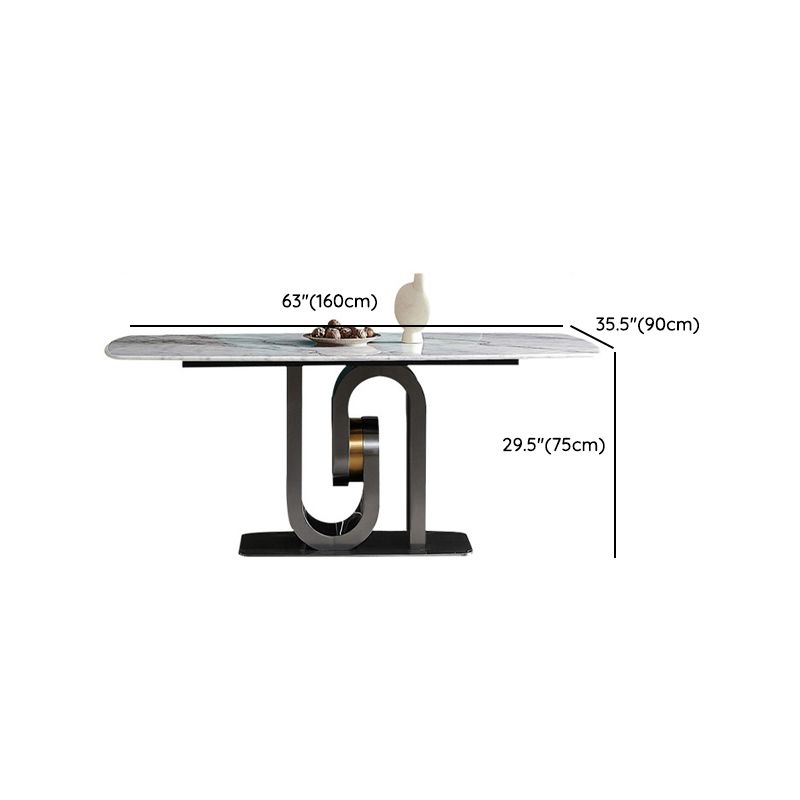 Rectangle Modern Dining Table Set 1/2/5/7 Pcs Dinette Set for Dining Room Clearhalo 'Dining Room Sets' 'Dining Tables & Seating' 'dining_room_set' 'furn' 'furn_dining_room_set' 'Furniture' 'Kitchen & Dining Furniture' 1200x1200_94de26dc-715d-4c80-a324-cfba3869cc21