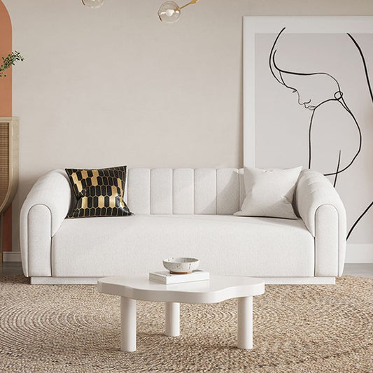 Contemporary Sewn Pillow Back Sofa Tuxedo Arm Wool Sofa - 2/3-Seater Clearhalo 'furn' 'furn_sofas' 'Furniture' 'Living Room Furniture' 'Sofa' 'sofas' 1200x1200_94e231a5-084e-45ee-aa61-ca2c1877981a