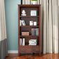 Closed Back Wooden Bookshelf Nordic Study Room Storage Standard Bookcase Clearhalo 'Bookcases' 'furn' 'furn_bookcases' 'Furniture' 'Office Furniture' 1200x1200_94e28d23-fc5c-419e-93a7-a0a9703c38af