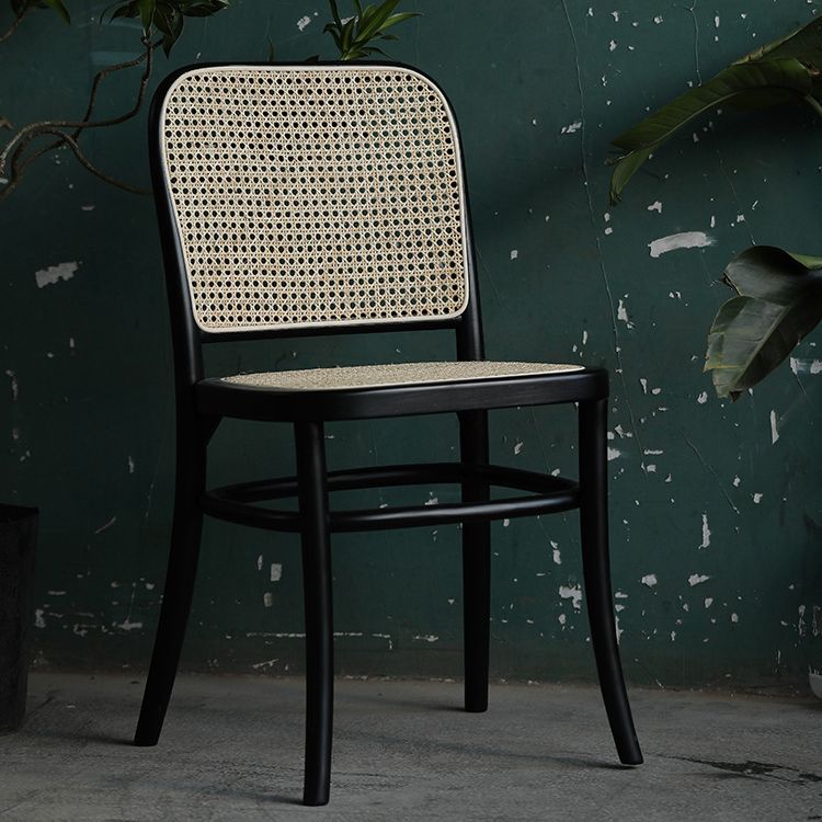 Nordic Style Armless Open Back Chairs for Home Wood Legs Dining Side Chairs Clearhalo 'Dining Chairs' 'Dining Tables & Seating' 'dining_chair' 'furn' 'furn_dining_chair' 'Furniture' 'furniture_dining_chair' 'Kitchen & Dining Furniture' 1200x1200_94e3f7f2-9f27-4035-ba29-a77c5a845533