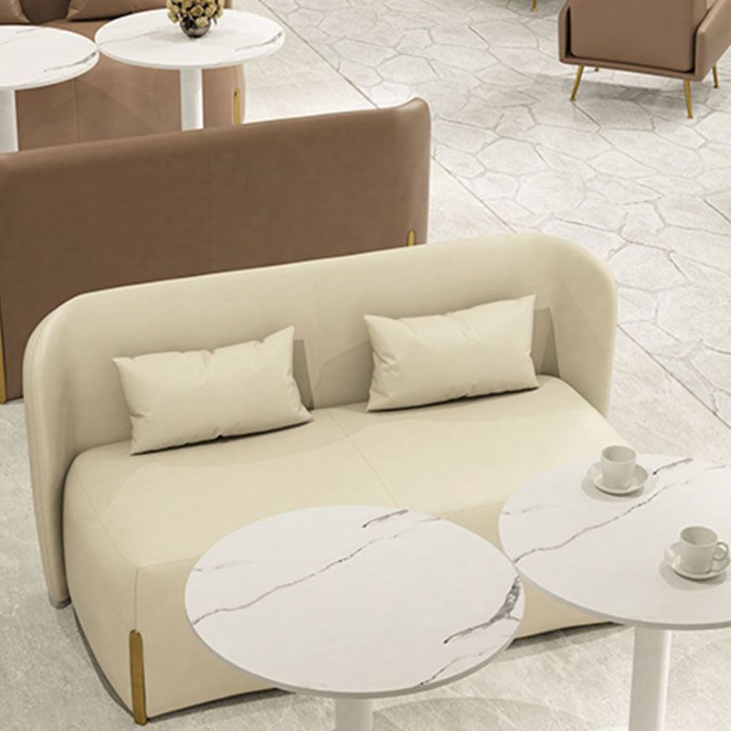 Couchette de dos de dos sans bras sans arme pour le salon