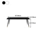 Industrial Style Stone Dining Table 4 Legs Dining Room Collection for Indoor Clearhalo 'Dining Tables & Seating' 'Dining Tables' 'dining_table' 'furn' 'furn_dining_table' 'Furniture' 'furniture_dining_table' 'Kitchen & Dining Furniture' 'kitchen' 'kitchen_dining_table' 1200x1200_94e5d5e2-0264-4b83-b4c6-c1a29ca317d4