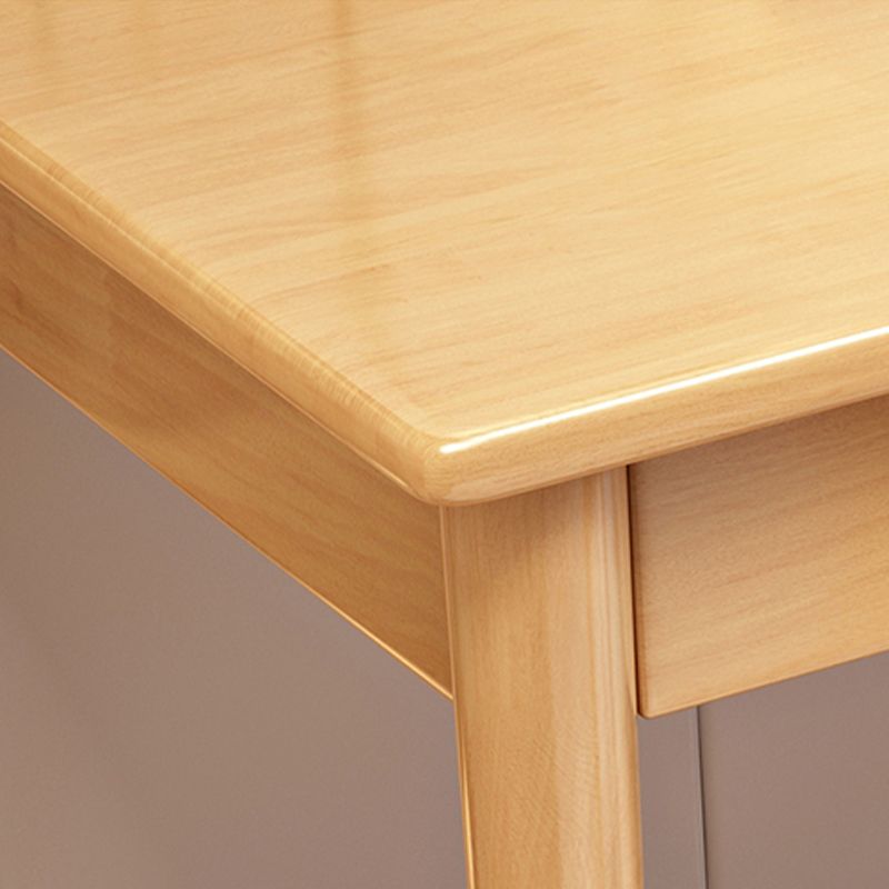 21.7 "W√ó29.5" H Glam Writing Desk zu Hause rechteckiger Büroschalter