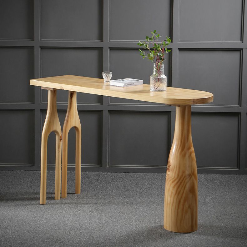 1/2/3 stuks industriële rechthoekige pubtafel set houten toonbanktafel met hoge ontlasting