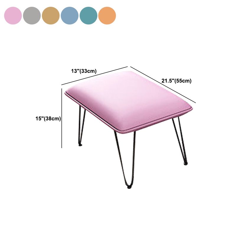 Sedia a dondolo contemporanea Codice in pelle con finta sedia da bilanciere con cuscini con cuscini