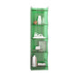 Contemporary Closed Back Bookshelf Acrylic Shelf Bookcase with Shelves Clearhalo 'Bookcases' 'furn' 'furn_bookcases' 'Furniture' 'Office Furniture' 1200x1200_94ecbfea-f325-4900-9879-c9e86b859b1d