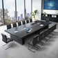 Contemporary Desk Chair Black Leather No Wheels Office Chair Clearhalo 'furn' 'furn_office_chair' 'Furniture' 'Office Chairs' 'Office Furniture' 'office_chair' 1200x1200_94ecf39b-e444-4e46-8dff-bc002d8a1626