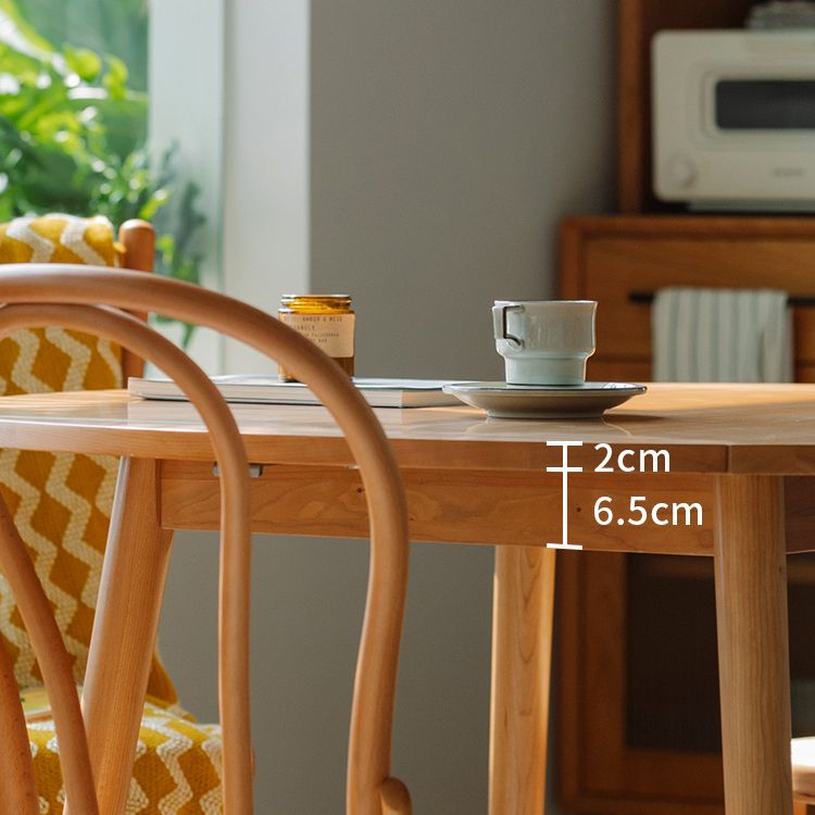 Modern Solid Wood Dining Table Round Standard Dining Table for Kitchen Clearhalo ' dining_table' 'Dining Tables & Seating' 'Dining Tables' 'furn' 'furn_dining_table' 'Furniture' 'furniture_dining_table' 'Kitchen & Dining Furniture' 'kitchen&dining_furn' 'kitchen' 'kitchen_dining_table' 1200x1200_94ed40d8-c88f-4d67-96f1-c5afeecba8f0