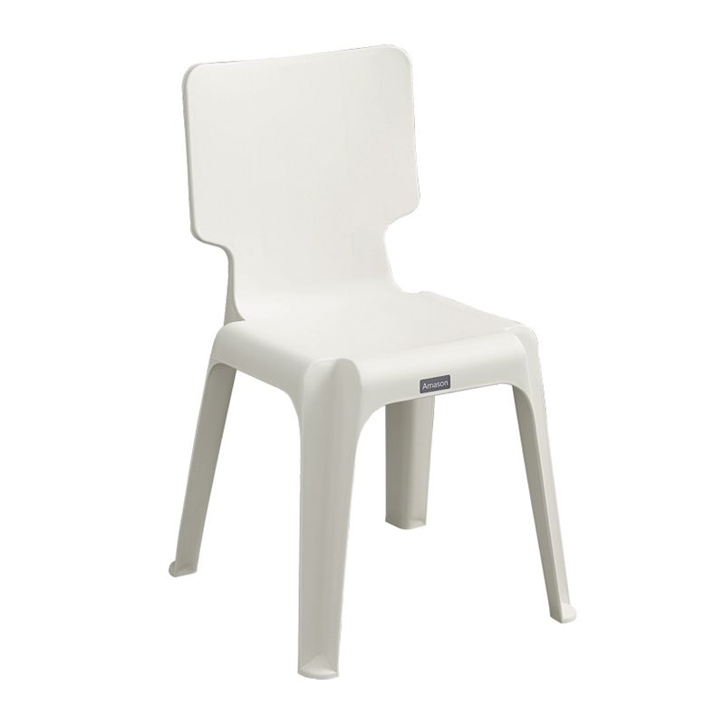 Plastic Scandinavian Night Market Side Chair Solid Back Light Color Dining Chair Clearhalo ' kitchen&dining_furn' 'Dining Chairs' 'Dining Tables & Seating' 'dining_chair' 'furn' 'furn_dining_chair' 'Furniture' 'furniture_dining_chair' 'Kitchen & Dining Furniture' 'kitchen' 1200x1200_94ee6c2e-ff26-49ca-920b-2965dae9b93d