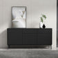 Hölzerne Rechteck Sideboardschrank moderne Küche Sideboard für Zuhause