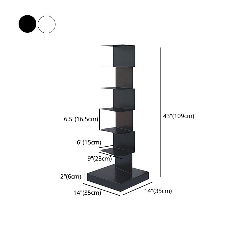 Invisible Bookshelf Open Back Contemporary Style Bookcase for Home and Office Clearhalo 'Bookcases' 'furn' 'furn_bookcases' 'Furniture' 'furniture_bookcases' 'kitchen' 'kitchen_bookcases' 'Living Room Furniture' 'Office Furniture' 1200x1200_94f7ab7b-0105-4c11-bb63-2071da7f9b64