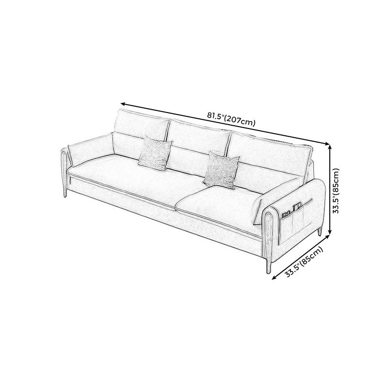 Cuscino da soggiorno stazionario cuscinetto cuscini standard divano contemporaneo