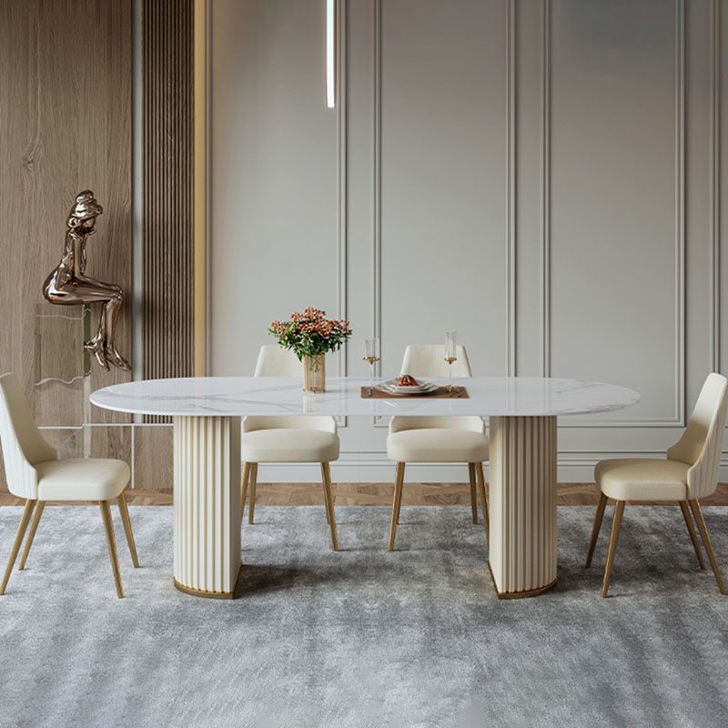 Chaise scandinave à dossier solide sans accoudoirs, pour la maison, chaise d'appoint en cuir pour salle à manger