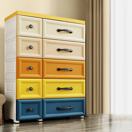 Armoire moderne non conservatrice avec armoire de rangement en plastique de jambes