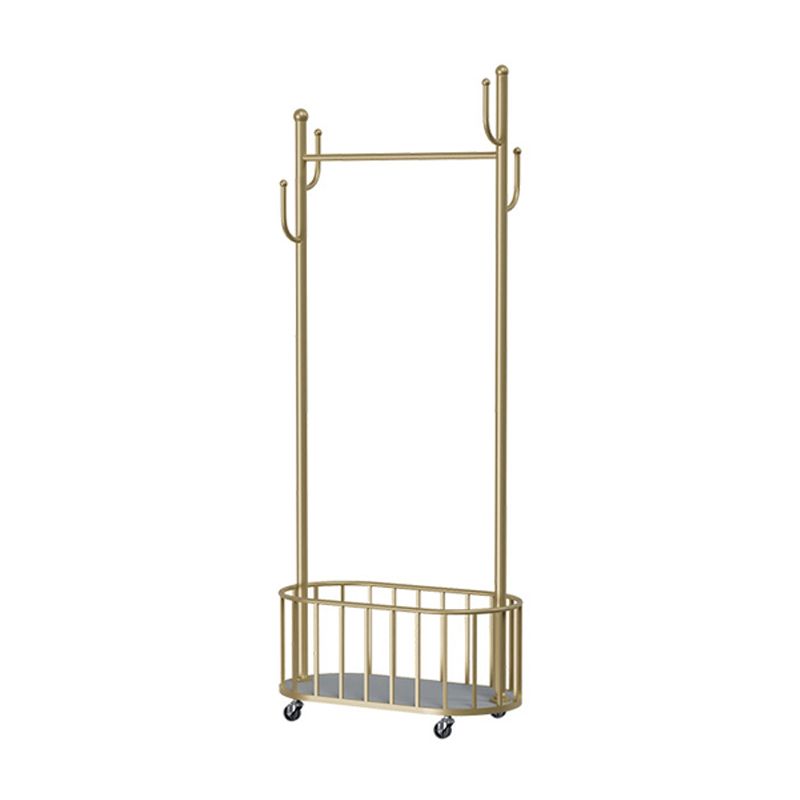 Classico cesto in metallo cesto di magazzino scarpone autoportante con i casiri