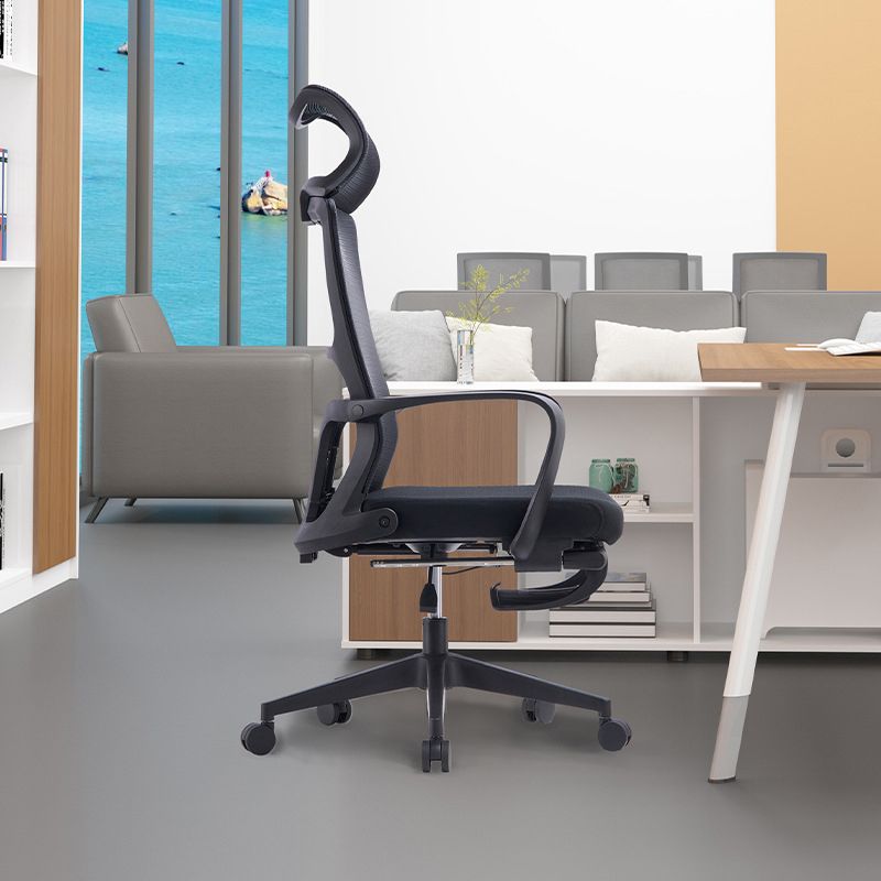 Contemporary Desk Chair Breathable AirGrid Mid-Back Office Chair Clearhalo 'furn' 'furn_office_chair' 'Furniture' 'Office Chairs' 'Office Furniture' 'office_chair' 1200x1200_9504d72e-e128-45a0-99d9-072279557b87