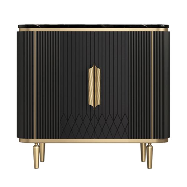 Glam -sideboardkast marmeren sideboard tafel met benen voor keuken