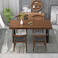 Industrial 1/4/5 Pieces Dining Furniture Set Solid Wood Dining Room Furniture Clearhalo 'Dining Room Sets' 'Dining Tables & Seating' 'dining_room_set' 'furn' 'furn_dining_room_set' 'Furniture' 'furniture_dining_room_set' 'Kitchen & Dining Furniture' 'kitchen&dining_furn' 'kitchen' 1200x1200_950a690e-ab9b-467d-9ea3-0ae8b751a4ef