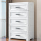 Plastic Matte Finish Non-Hanging Armoire Modern Storage Cabinet for Home