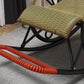 Living Room Single Lazy Chair Iron Base Leisure Rocking Chair Clearhalo 'Chairs & Seating' 'furn' 'furn_rocking_chairs' 'Furniture' 'Living Room Furniture' 'Rocking Chairs' 'rocking_chairs' 1200x1200_9520e507-7e7e-473a-9672-cdcbb8f441ca
