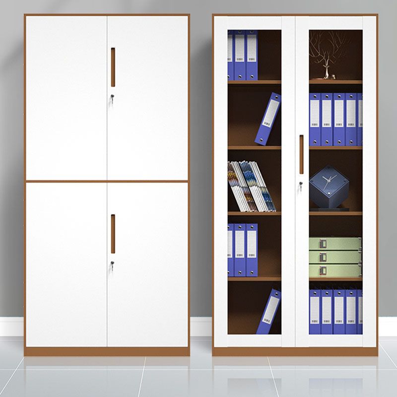 Zeitgenössische Aktenschränke Stahlrahmen feuerfeste vertikale Aktenschränke mit Sperre