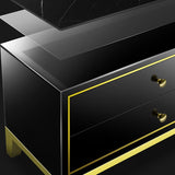 Glam Marble TV Stand Console Enclosed Storage TV Media Stand with Drawers for Living Room Clearhalo 'furn' 'furn_tv_stands_entertainment_centers' 'Furniture' 'Living Room Furniture' 'TV Stands & Entertainment Centers' 'TV Stands & Media Storage Furniture' 'tv_stands_entertainment_centers' 1200x1200_95242c44-f525-4897-aca7-13d5432cb6ab