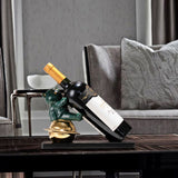 Countertop Wine Rack Solid Wood Base Wine Bottle Rack for Living Room Clearhalo 'furn' 'furn_wine_racks' 'Furniture' 'Kitchen & Dining Furniture' 'Wine Racks' 'wine_racks' 1200x1200_952525ac-ac18-40e1-8af1-22f20084f3a3