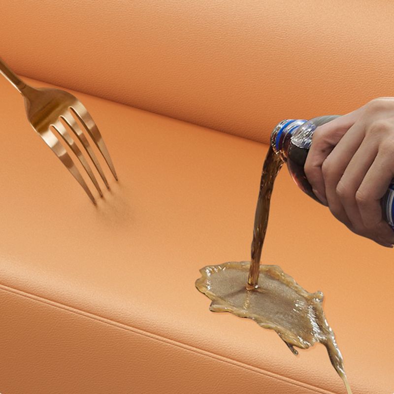 Modern Faux Leather Square Arm Standard Sofa with Storage Bag for Living Room Clearhalo 'furn' 'furn_sofas' 'Furniture' 'furniture_sofas' 'kitchen' 'kitchen_sofas' 'Living Room Furniture' 'Sofa' 'sofas' 1200x1200_952b0974-0330-4706-acd6-41f10ac858ad