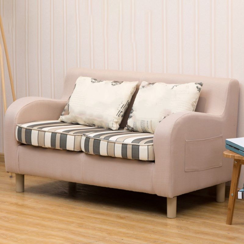 Linen Contemporary Sloped Arm Sofa Standard Sofa for Living Room, Apartment Clearhalo 'furn' 'furn_sofas' 'Furniture' 'furniture_sofas' 'Living Room Furniture' 'Sofa' 'sofas' 1200x1200_952d0c66-ceb9-4182-a628-4e56d13b1706