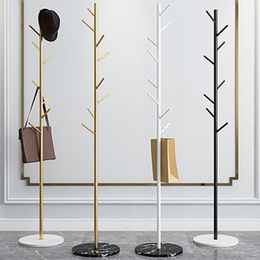 Metall- und Marmoreingangsschichtbügel moderner minimalistischer Heimatbodenschattrack