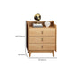 Modern de almacenamiento Cofre de almacenamiento VERTICAL CHOCE CHOETHER CHEST CASTERS