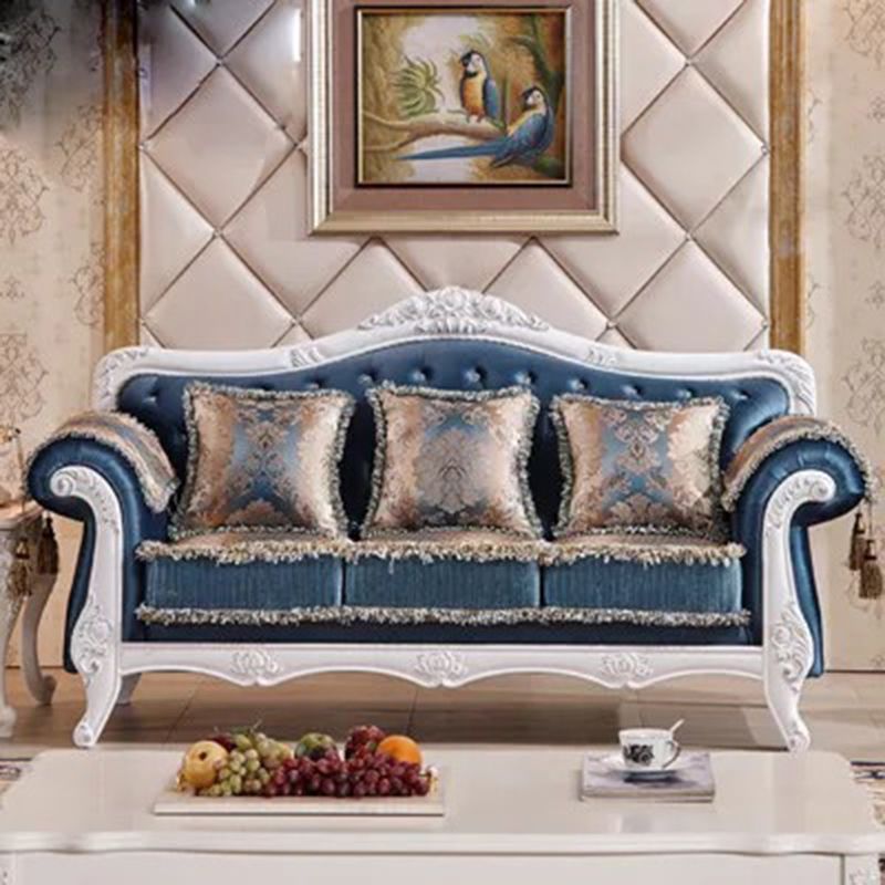 French Country Standard Rolled Arm Settee Tufted Back Couch for Three People Clearhalo 'furn' 'furn_sofas' 'Furniture' 'furniture_sofas' 'Living Room Furniture' 'Sofa' 'sofas' 1200x1200_9534fce0-742f-4a79-bfb8-5ea5de3bb329