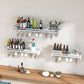 Modern Metal Wall Mounted Wine Holds up to 36 Bottles Wine Racks Clearhalo 'furn' 'furn_wine_racks' 'Furniture' 'Kitchen & Dining Furniture' 'Wine Racks' 'wine_racks' 1200x1200_9539503f-a6af-4cb5-aeda-415e9dc8399d