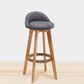 Scandinavian Wood Kitchen Dining Room Armless Stool Low Back Bar Stool Clearhalo 'Bar Furniture' 'Bar Stools' 'bar_stools' 'Furniture' 'furniture_bar_stools' 'Kitchen & Dining Furniture' 1200x1200_95396e7a-9a87-467a-a4fe-7d7a4ea96add