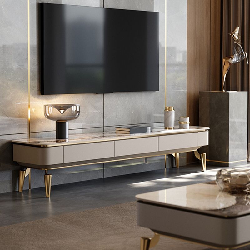 Modern Media Console TV Stand Stone TV Stand Console for Living Room Clearhalo 'furn' 'furn_tv_stands_entertainment_centers' 'Furniture' 'Living Room Furniture' 'TV Stands & Entertainment Centers' 'TV Stands & Media Storage Furniture' 'tv_stands_entertainment_centers' 1200x1200_953a7889-ffcf-40ab-9b64-a11ac6ad1bd4