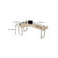 Contemporary Bedroom Writing Desk Wooden Office Desk with White Legs Clearhalo 'furn' 'furn_office_desk' 'Furniture' 'Office Desks' 'Office Furniture' 'office_desk' 1200x1200_953cb252-6e60-40d7-835e-419cbb612be6