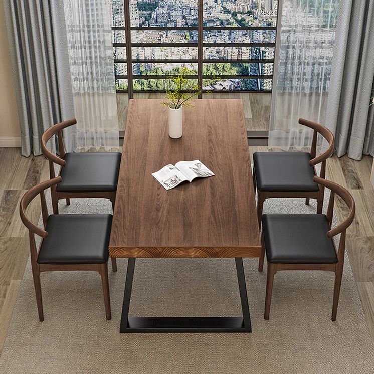 Mobili in legno massiccio con sedie da 1/5 pezzi set di dinette industriale