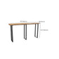Modern Bar Height Table Solid Wood Top Bistro Pub Table with Sled Base Clearhalo 'Bar Furniture' 'Bar Tables' 'bar_tables' 'furn' 'furn_bar_tables' 'Furniture' 'Kitchen & Dining Furniture' 1200x1200_95403ef5-b9ee-4c5d-a7e0-33fefac1c24e
