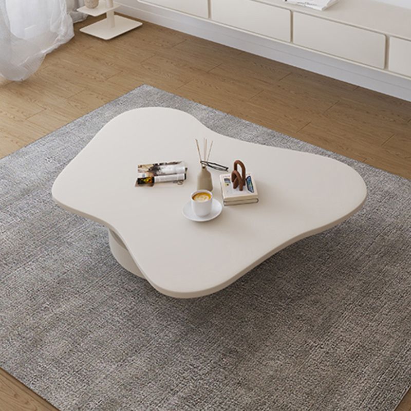 13"H Contemporary Coffee Table White Coffee Cocktail Table with Drawer Clearhalo 'Coffee & Accent Tables' 'Coffee Tables' 'coffee_tables' 'furn' 'furn_coffee_tables' 'Furniture' 'Living Room Furniture' 1200x1200_95404fcd-6d53-4607-b847-327dfdc809d7