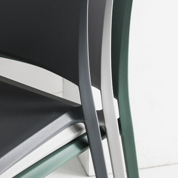 Nordic Style Plastic Dining Chair Open Back Dining Side Chair for Restaurant Clearhalo ' kitchen&dining_furn' 'Dining Chairs' 'Dining Tables & Seating' 'dining_chair' 'furn' 'furn_dining_chair' 'Furniture' 'furniture_dining_chair' 'Kitchen & Dining Furniture' 'kitchen' 1200x1200_95460cf0-e719-4dd2-8e12-794d982c3506