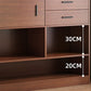 Libreria in legno ingegnerizzato multi -scaffali standard moderno libreria, 9,5 "w x 71,3" h